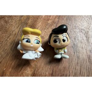 Disney Doorables Cinderella Wedding Lot – Bride Cinderella & Prince Charming